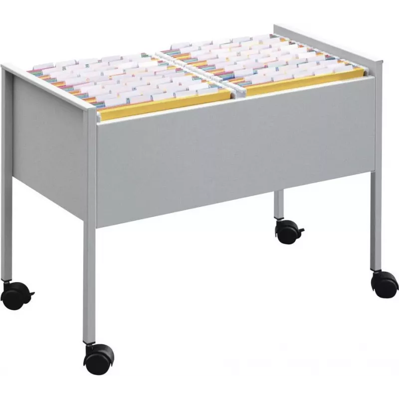 Carrinho de arquivo suspenso DURABLE ECONOMY DUO 100 A4, cinzento-claro 308210