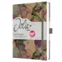 Caderno SIGEL Jolie Pure Cottonflowers A5 pautado capa dura 176 páginas branco 100 g/m² JN855