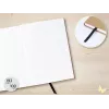 Caderno SIGEL Jolie Pure Cottonflowers A5 pautado capa dura 176 páginas branco 100 g/m² JN855
