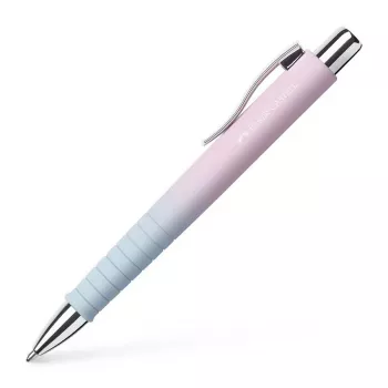 Esferográfica Faber-Castell Poly Ball Urban, Blushing Sky, tinta azul, 0,6 mm XB, zona de pega antiderrapante 241131