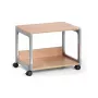 Carrinho de serviço multifunções DURABLE SYSTEM 48, 3 prateleiras, cinzento-claro, 600 x 480 x 900 mm, carga total 120 kg 3710124