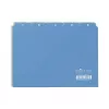 Separador DURABLE A5 5 partes A-Z relevado polipropileno transparente 365006