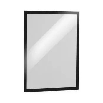 Moldura informativa autoadesiva DURABLE DURAFRAME A3, prateada, pack de 2 487301