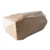 Recipiente de alimentos descartável Papstar 87612, cartão com revestimento PLA, castanho, 750 ml, redondo, pack de 25