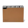 Separador DURABLE A5 5/5 partes A-Z rebitado cartão prensado 1 unid. 425511