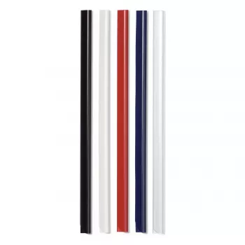 Barras de fixação DURABLE A4 3 mm, pack de 50, azul-escuro 293007