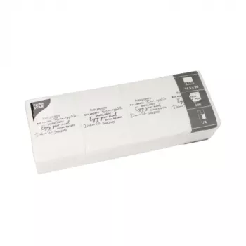Guardanapos de lanche PAPSTAR DAILY Collection, tissue branco, dobra 1/4, 250 por embalagem 37406