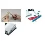 Índices autocolantes DURABLE TABFIX® 200x10 mm, transparentes, 5 unid. 840219