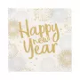 Guardanapos PAPSTAR Happy New Year 330 x 330 mm, 3 folhas, dobra 1/4, pack de 20 89772