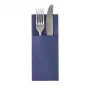 Bolsa para guardanapos PAPSTAR Royal Collection, azul-escuro, tissue premium, 1 unid. 37332