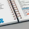 Caderno de espiral SIGEL Jolie Inspire Heavenly Leaves, A5, pontilhado, 120 g/m², branco, 240 páginas JN615
