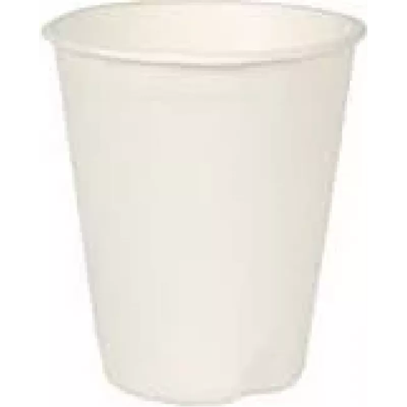 Copos PAPSTAR pure de cana-de-açúcar, 0,2 L, branco, 40 unid., compostáveis e próprios para micro-ondas 89854