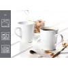 Conjunto de 6 chávenas de café Ritzenhoff & Breker VIO 300 ml branco porcelana 423501