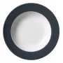 Prato de sopa Ritzenhoff & Breker Doppio antracite 220 mm porcelana, conjunto de 6 430219
