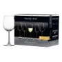Copo de vinho branco Ritzenhoff & Breker VIO, 320 ml, resistente à máquina de lavar loiça, forma bojuda, altura 200 mm, conjunto de 6 (812169)