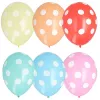 Balões de látex coloridos PAPSTAR Dots, 29 cm, 100 unid. 84525