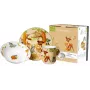 Conjunto de louça infantil Ritzenhoff & Breker animais da floresta, 3 peças (422412)