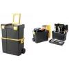Conjunto de mala de ferramentas móvel allit McPlus 24 polegadas preto/amarelo 2 peças com rodas e pega telescópica 476138