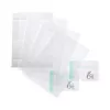 Películas de substituição DURABLE CRYSTAL SIGN, 148 x 148 mm, transparente, 10 folhas (483219)