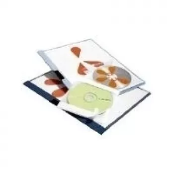 Bolsas autoadesivas para CD/DVD Durable CD/DVD FIX, transparentes, 10 unid.