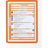 DURABLE SHERPA® PANEL A4 Painel de exposição pack de 5 Preto 560609