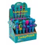 WEDO Monster Caneta esferográfica Lucky Punch, várias cores, função de caixa mecânica, tinta azul, 1 unid. (252 2399)