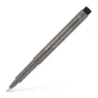 Faber-Castell PITT Artist Pen, Warm Grey IV, Tinta pigmentada, Ponta de pincel, Elevada resistência à luz, 1 caneta 167073