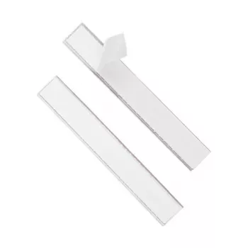 DURABLE LABELFIX® Porta-etiquetas autoadesivo 200x20 mm, Transparente, 10 unid. 802019