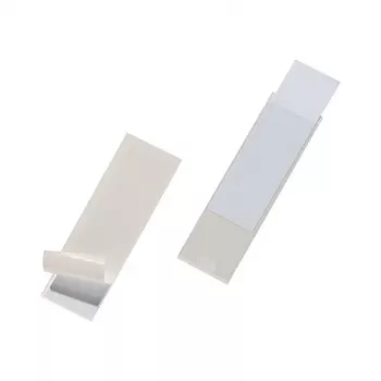 DURABLE POCKETFIX Bolsa autoadesiva 100x30 mm, Transparente, 10/ pack 807319