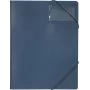 DURABLE Pasta de cantos Premium A4 Azul-escuro Película rígida com elásticos de canto 2320-07