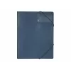 DURABLE Pasta de cantos Premium A4 Azul-escuro Película rígida com elásticos de canto 2320-07