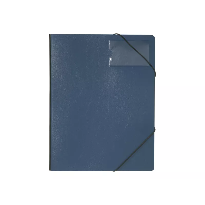 DURABLE Pasta de cantos Premium A4 Azul-escuro Película rígida com elásticos de canto 2320-07