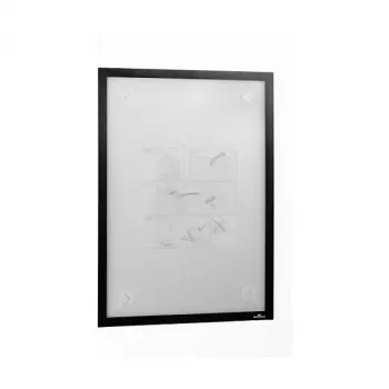 DURABLE DURAFRAME WALLPAPER A3 moldura informativa, preta, autocolante, fecho magnético 484401