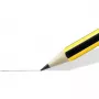 Staedtler Noris conjunto de lápis de grafite HB, 10 unid., amarelo/preto às riscas, hexagonal, madeira FSC, mina superligada, EN 71 120-2BK10D