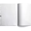 DURABLE BUSINESS capas de documentos A3 à prova de cópia, polipropileno, abertura superior, perfuração universal, pack de 50, cristalino 267019
