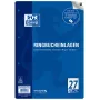 Oxford papel de recarga A4 pautado, pauta 27, 50 folhas, 4 furos, 80 g/m² 400131582