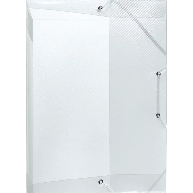 HERLITZ caixa de documentos DIN A4, polipropileno, transparente, lombada 40 mm, 250 x 40 x 330 mm 1948678
