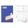 Avery 1727 livro de contabilidade A6, 40 folhas, livro de contas de 5 colunas, capa cinzenta