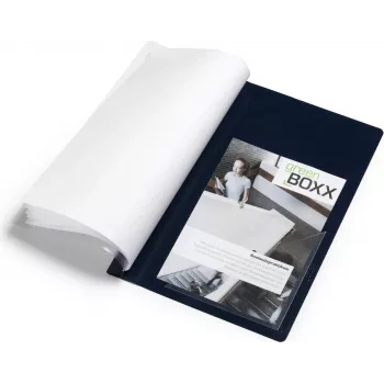 Bolsas triangulares autocolantes DURABLE CORNERFIX 140x140mm, transparente, 100 unid. 831819