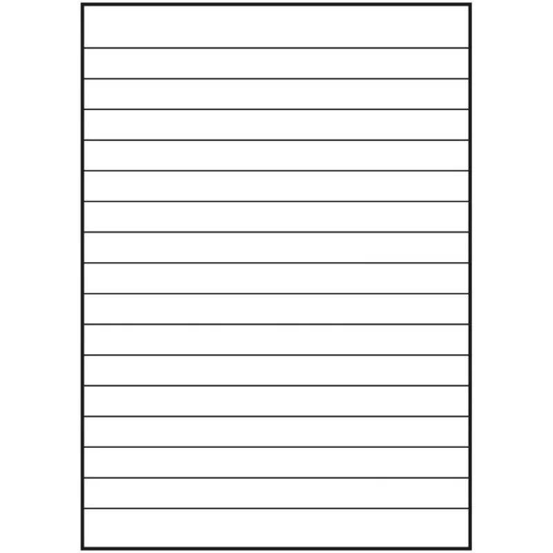 Papel de recarga Oxford A4 pautado, 50 folhas, 4 furos, pauta 21 400131464