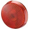 Luz de segurança intermitente LED para bicicleta FISCHER com fixação por clipe para roupa, sacos e mochilas, preto (85467)
