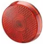 Luz de segurança intermitente LED para bicicleta FISCHER com fixação por clipe para roupa, sacos e mochilas, preto (85467)
