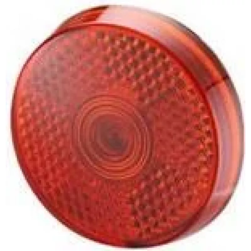 Luz de segurança intermitente LED para bicicleta FISCHER com fixação por clipe para roupa, sacos e mochilas, preto (85467)