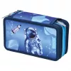 Estojo Herlitz TriCase Cosmic Explorer de 31 peças, poliéster, 3 compartimentos, 3 fechos de correr 400197093