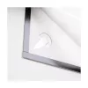 DURABLE DURAFRAME WALLPAPER A4 Moldura informativa autoadesiva, prateado, 484323