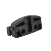 Suporte de fecho de bicicleta FISCHER para escoras do selim, universal, plástico preto, 1 unid. (85913)