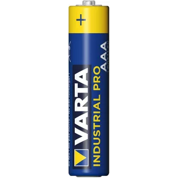 Pilha alcalina Varta Industrial AAA 1,5V 1100 mAh – pack de 10 (LR03)