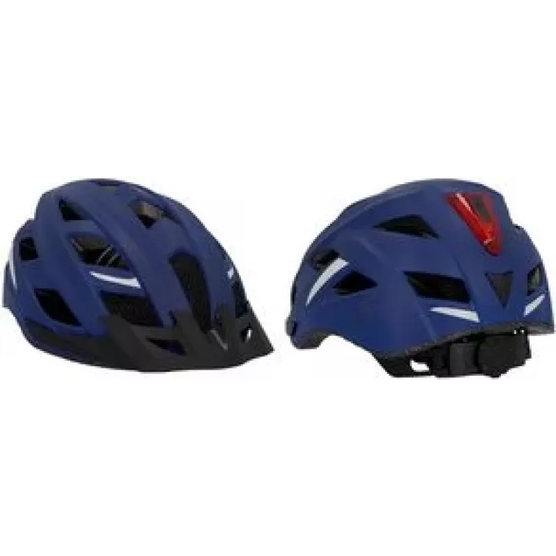 Capacete de bicicleta FISCHER Urban Plus Boston L/XL com luz traseira LED 50632
