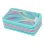 Herlitz TriCase Minty Love estojo, 31 peças, poliéster, três compartimentos, 3 fechos de correr 400205914