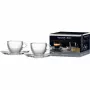 Ritzenhoff & Breker BARISTA conjunto de café expresso, 4 peças, vidro transparente, chávenas de 80 ml, apto para máquina de lavar loiça 822038